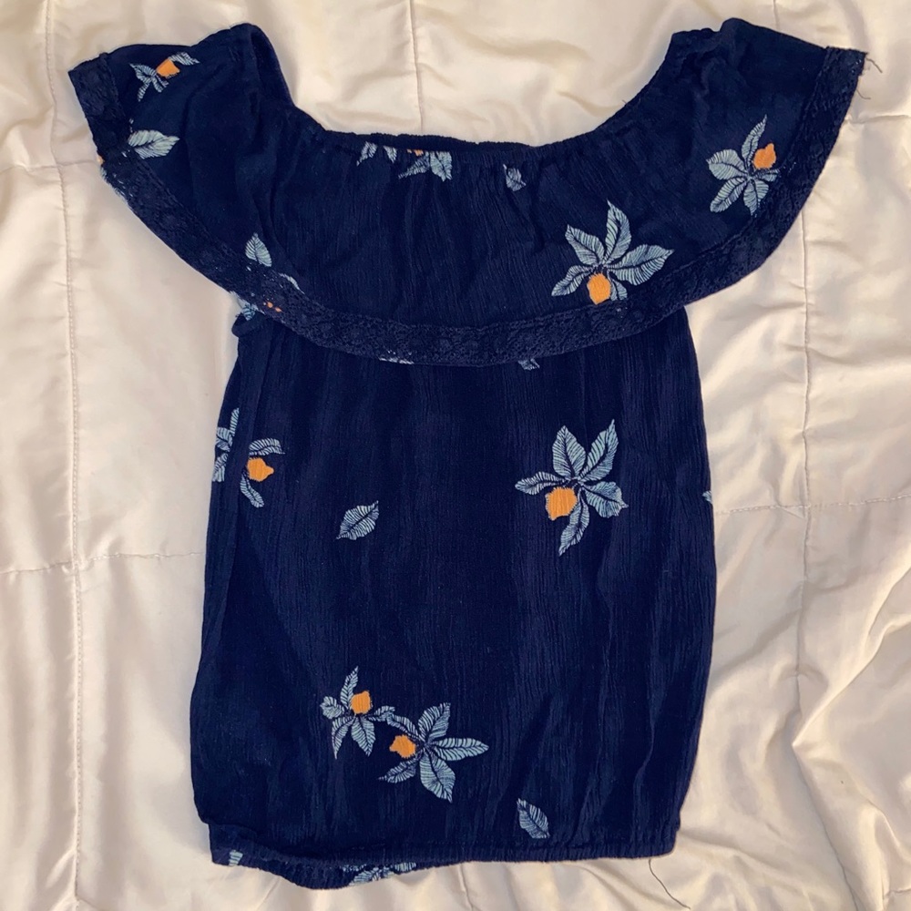 Off the shoulder shirt